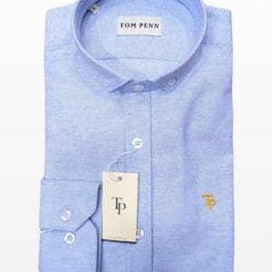 Tom Penn Oxford Shirt | Sky Blue