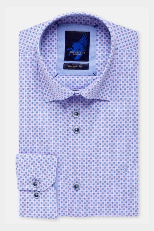 Benetti Long Sleeve Shirt Miami | Pink