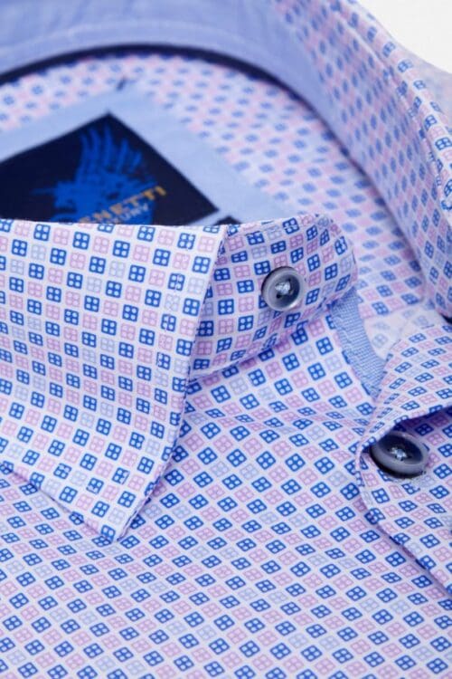 Benetti Long Sleeve Shirt Miami | Pink