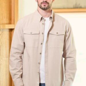 Kenrow Rowan Overshirt | Stone
